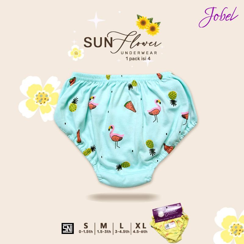 Jobel Underwear - Sunflower Edition