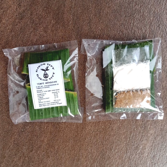 

TEMPE MENDOAN ORGANIK + BUMBU (pack isi 2pcs)