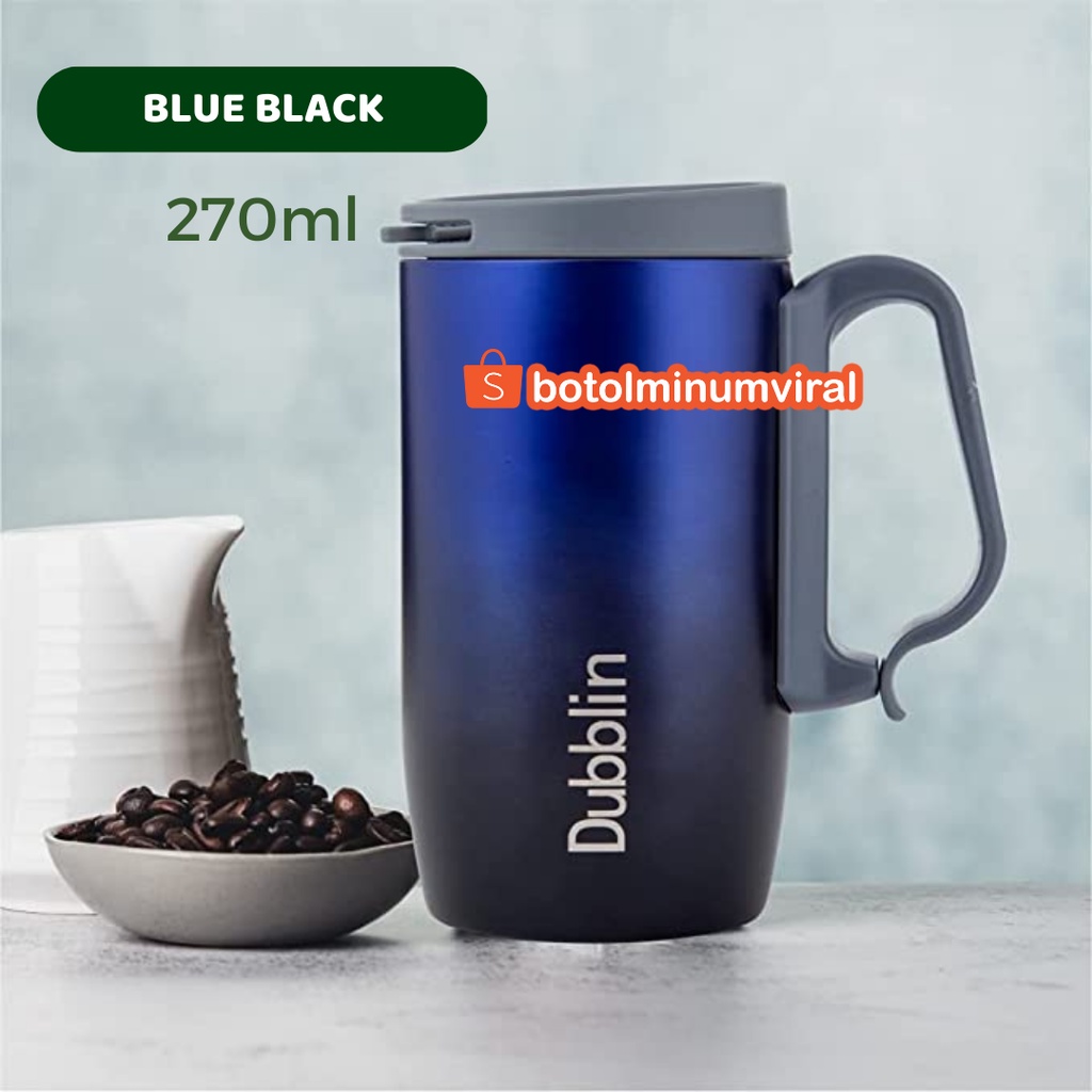 Tumbler Stainless Vacuum Flask Mug Kopi Teh Panas Dingin Premium Casa 270 ml Ada Dus Satuan