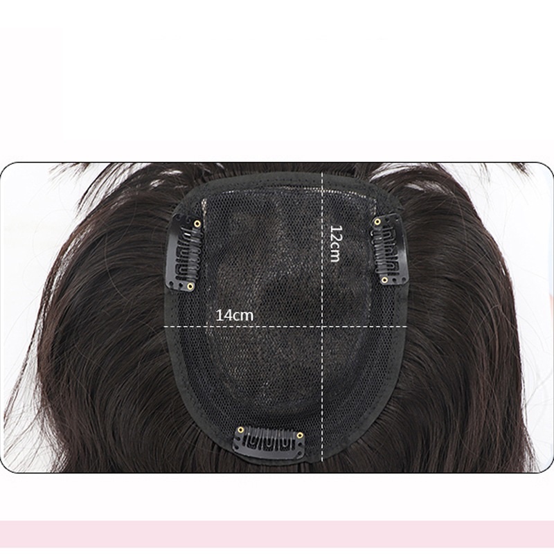 TOUPEE PANJANG / HAIR TOPPER PANJANG (Penutup botak/Rambut tipis) (KIM)