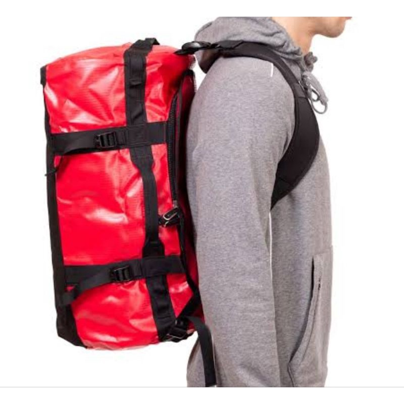 tnf duffle backpack