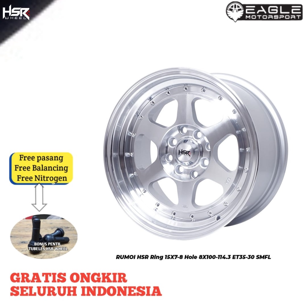 EAGLE | VELG MOBIL CELONG R15 RING 15 HSR RUMOI VELG BRIO CALYA SIGRA AVANZA