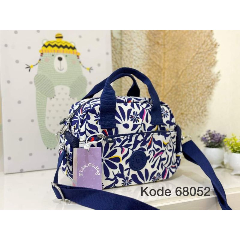 NEW ITEM tas fashion tote / selempang corak import kode 68052