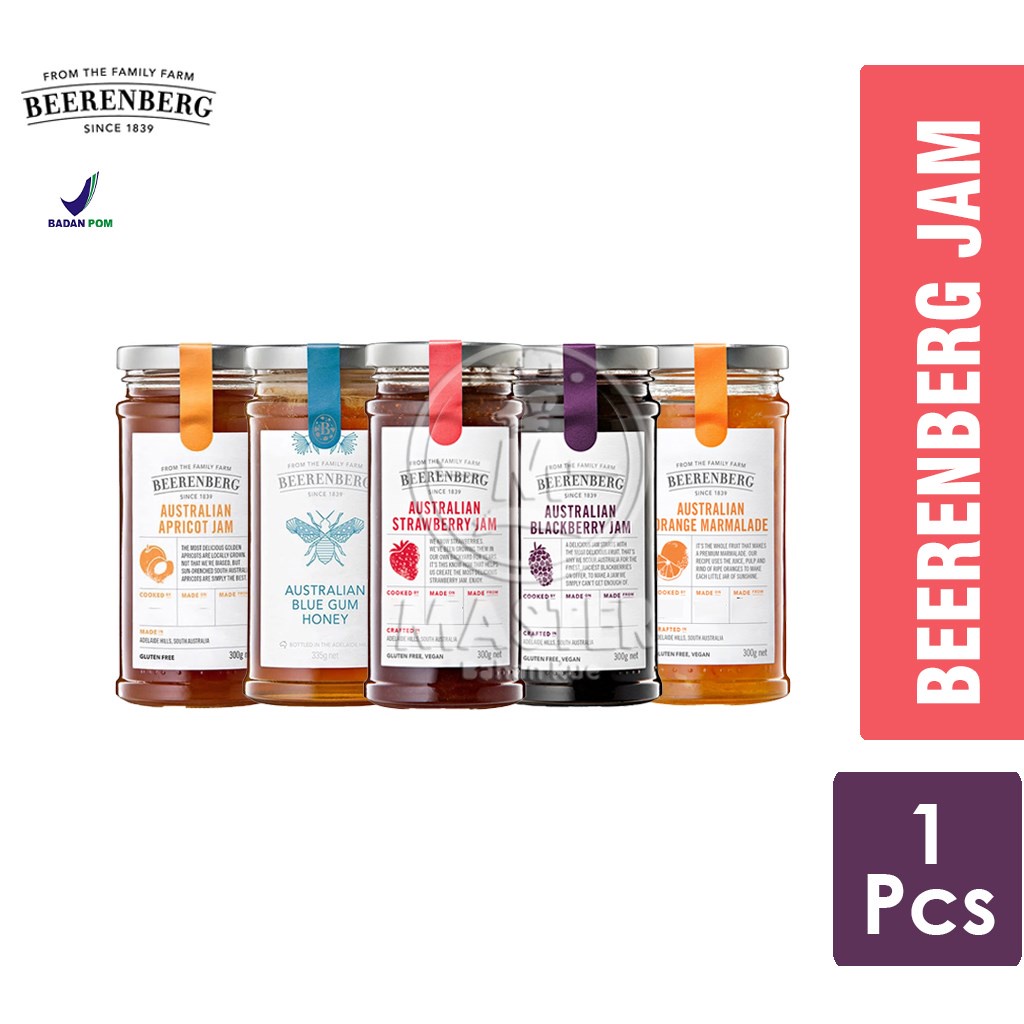 

Beerenberg Australian Jam / Honey / Selai Australia [1 pcs]
