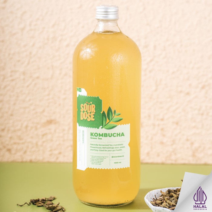 

Kombucha Green Tea - 1000ml | by Sourdose