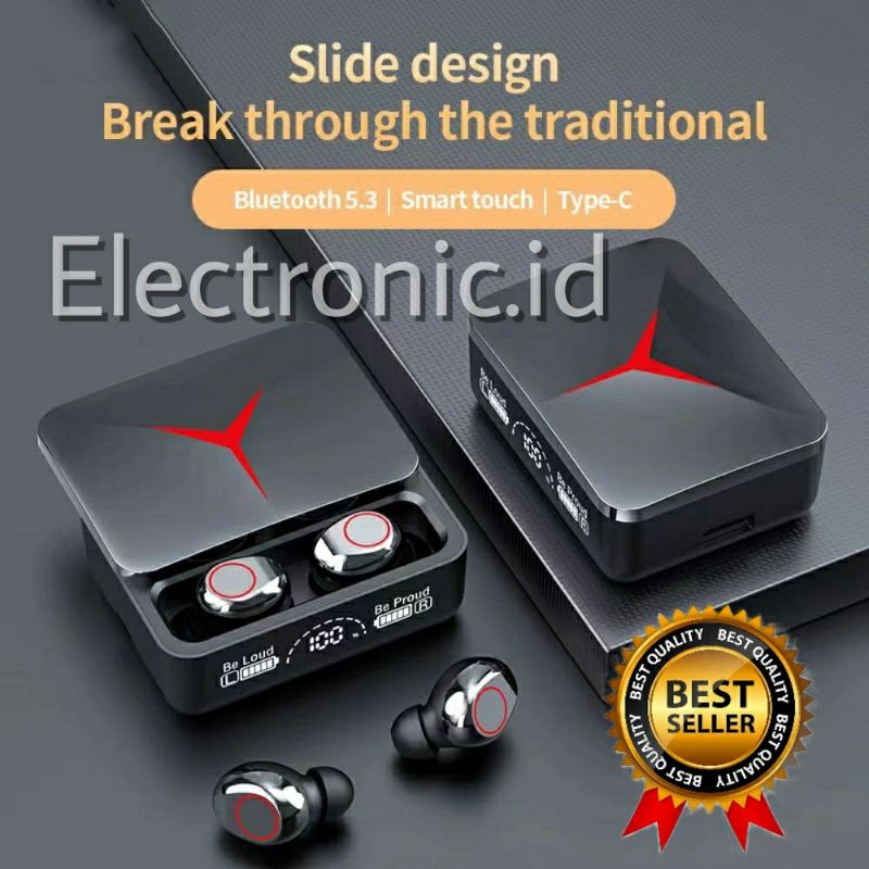 ⚡M90 Pro TWS Earphone Gaming Wireless Bluetooth Headset LED Battery Display