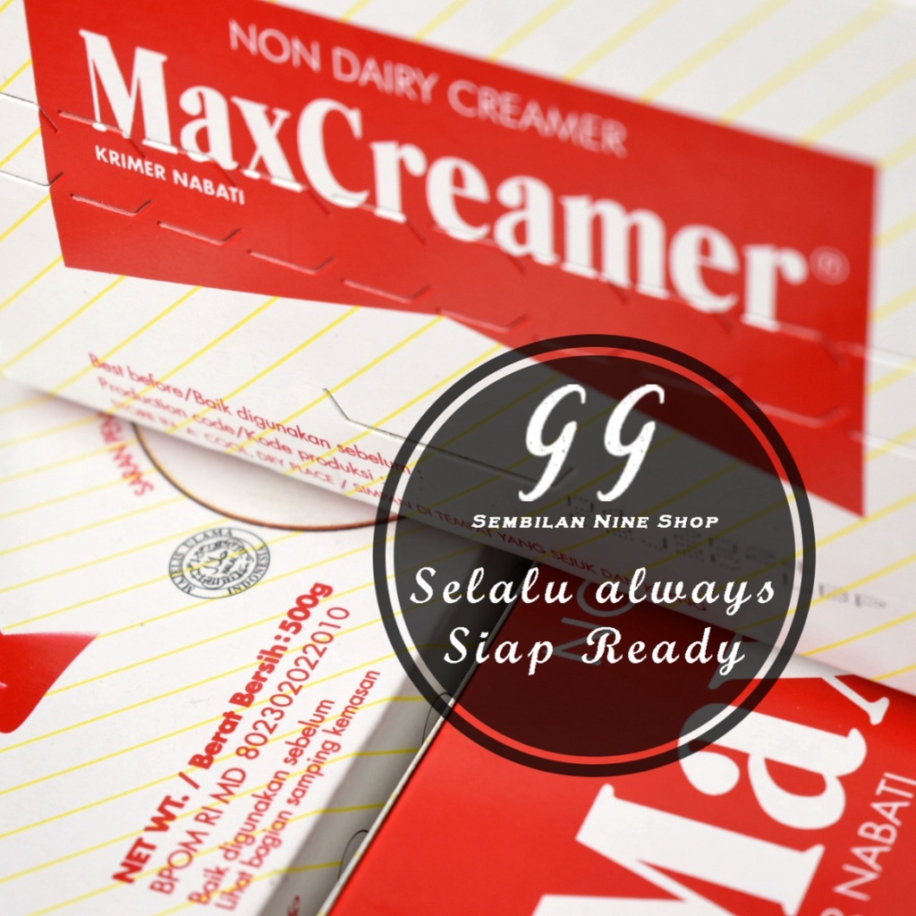 

RB MAXCREAMER Non Dairy Creamer 500 Gram Krimer Nabati Max Creamer