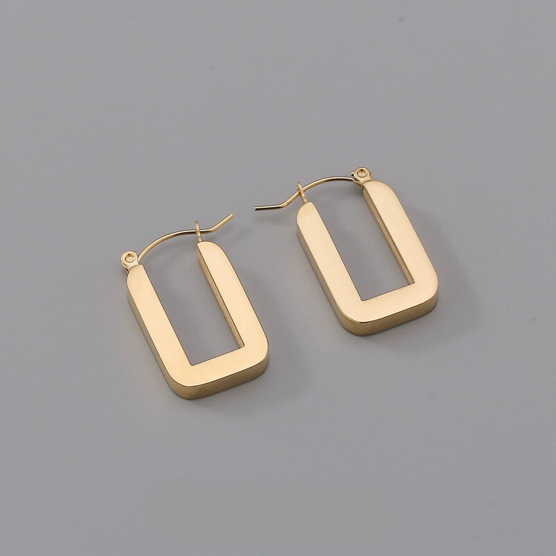 Anting cantol segi titanium anti karat harga grosir bisa cod