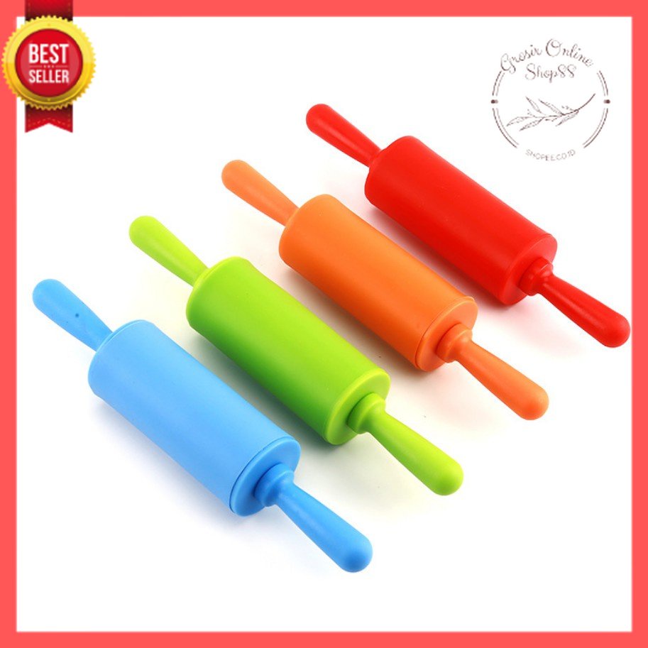 GOS - H314 - Rolling Pin Silicone - Penggilas Adonan Kue - Penggiling Adonan Silikon