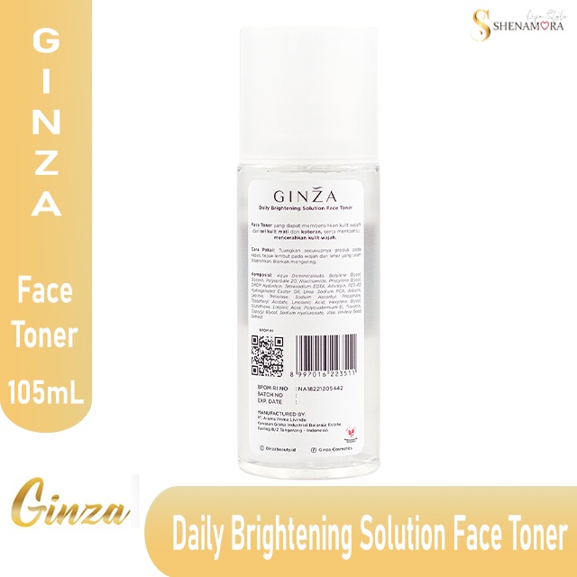 Ginza Face Toner Daily Brightening Solution  105ml | PINK