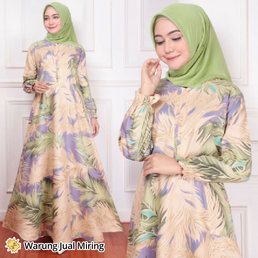 Baju Gamis Motif MILLA Wanita Muslim Katun Bisa Untuk Busui Muslimah Lebaran Pesta Kembang Bunga Batik Warna Size Jumbo XL XXL Dress Setelan Panjang Dewasa Ibu Remaja Cewek Cewe Perempuan Syar'i Syari Premium Terbaru 2023 Kekinian Modern Mewah