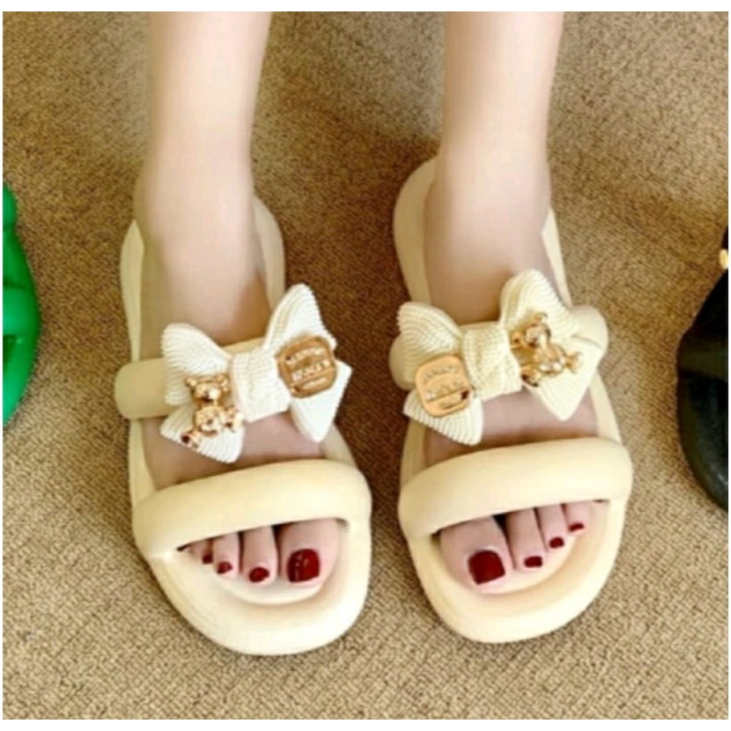 8.Sandal Import Eva Rubber kokop ban2 sosis Pita Bear 2038