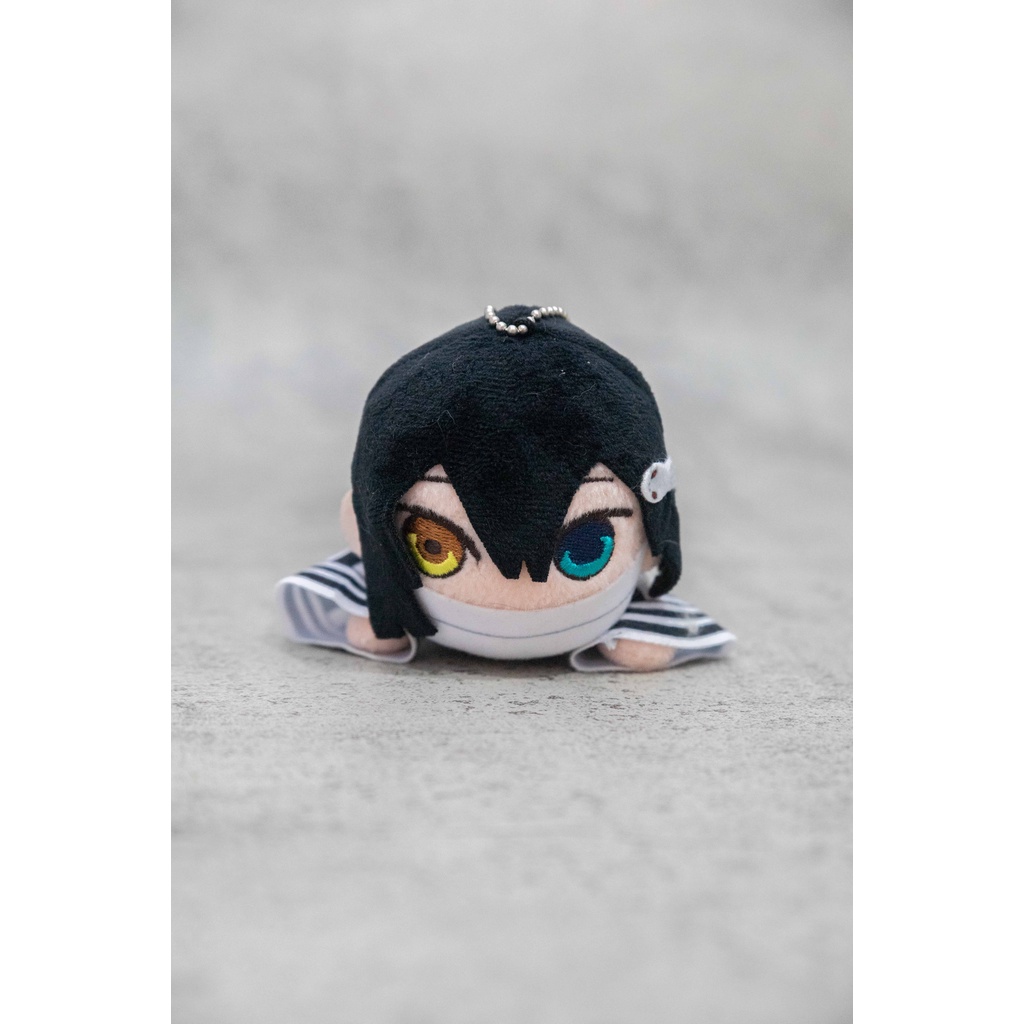 SEGA Nesoberi Plush Doll Strap Kimetsu no Yaiba Obanai Iguro
