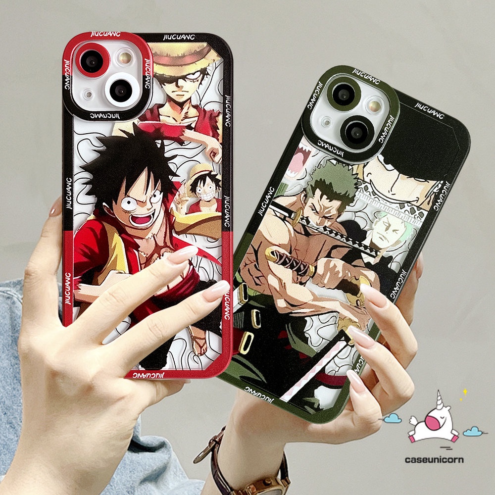 Kartun One Piece Luffy Zoro Soft Case Vivo Y35 Y02 Y02s Y15 Y20 V25E Y11 Y15s Y22 Y16 Y21 Y12s Y33S V21 Y31 Y12 Y01 Y21S Y51 Y91C Y30 Y91 Y1S Y12i Y17 Y51A V23E Y15A Y50 V23 Y53S