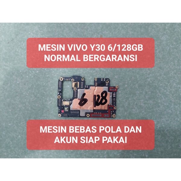 mesin vivo y30 6-128gb normal mesin Vivo y30 hidup normal mesin Vivo y30 normal mesin y30 garansi