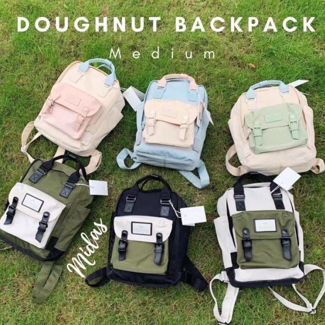 TAS BACKPACK DOUGHNUT MACCARON MEDIUM