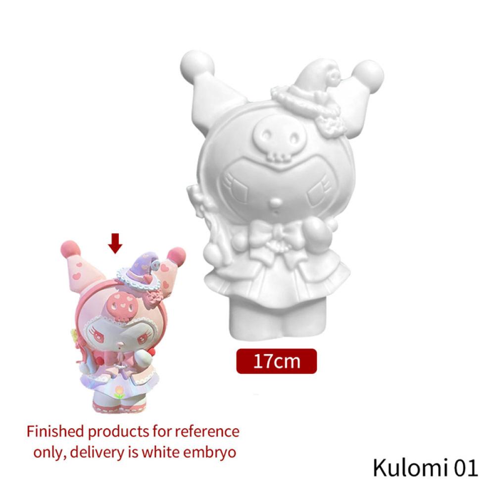 Timekey Graffiti Mainan Dicat Cairan Kartun Animasi Putih Ornamen Tubuh DIY Handmade Model Pribadi Dekorasi Desktop Rumah P3S5