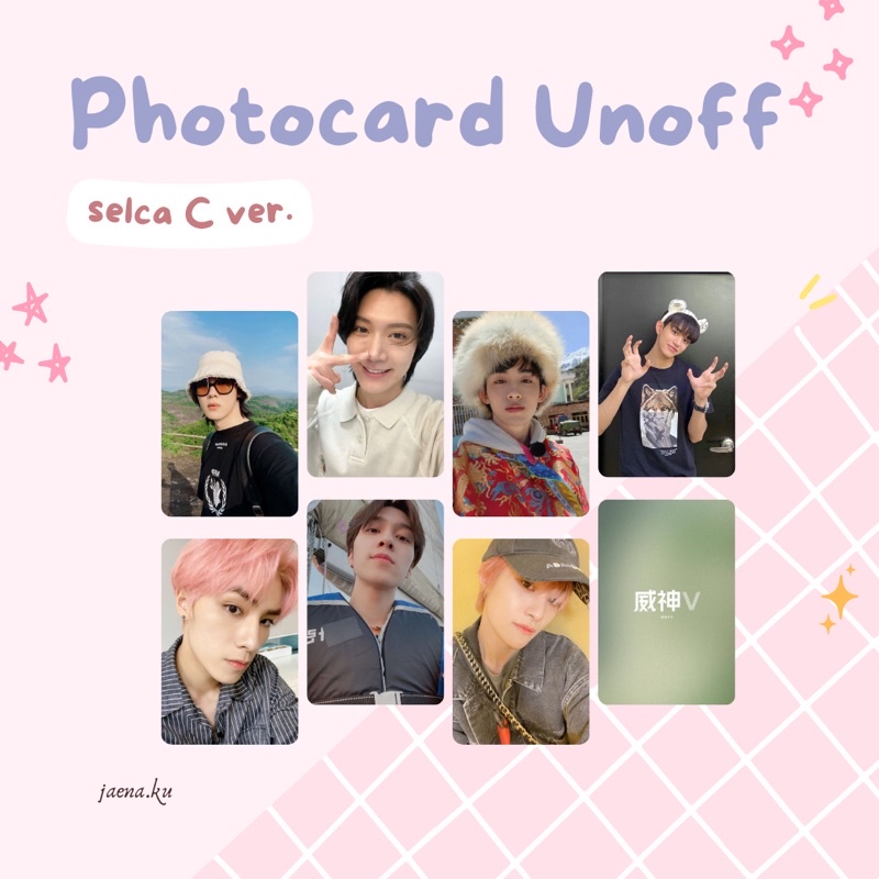 [WAYV] PHOTOCARD UNOFF SELCA #4 WAYV BOYFRIENDABLE