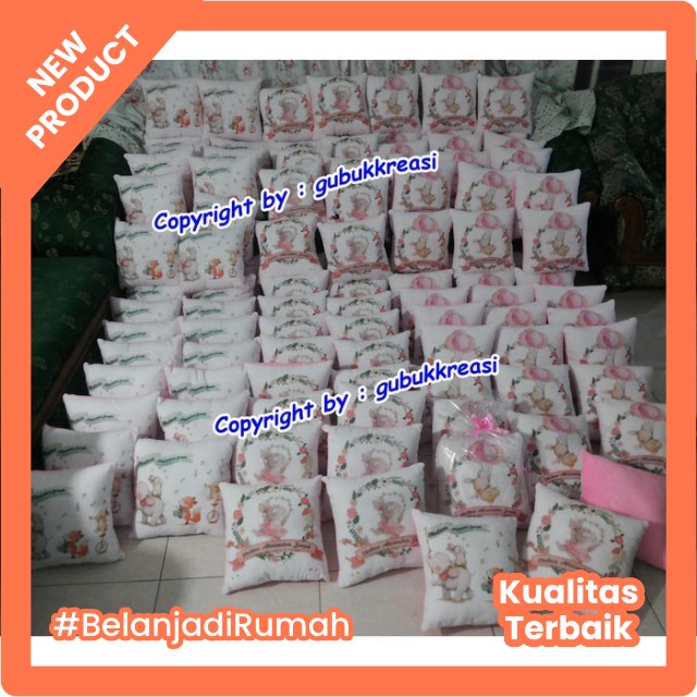 

Hampers Baby One Month Desain Bebas Semaumu FREE Plastik Pita Cantik bantal 30x30cm 1 Hari Selesai