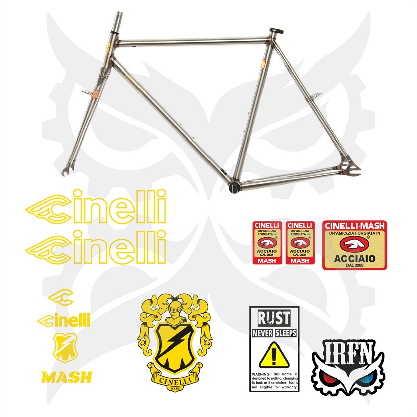 Stiker Cinelli Work FrameSet