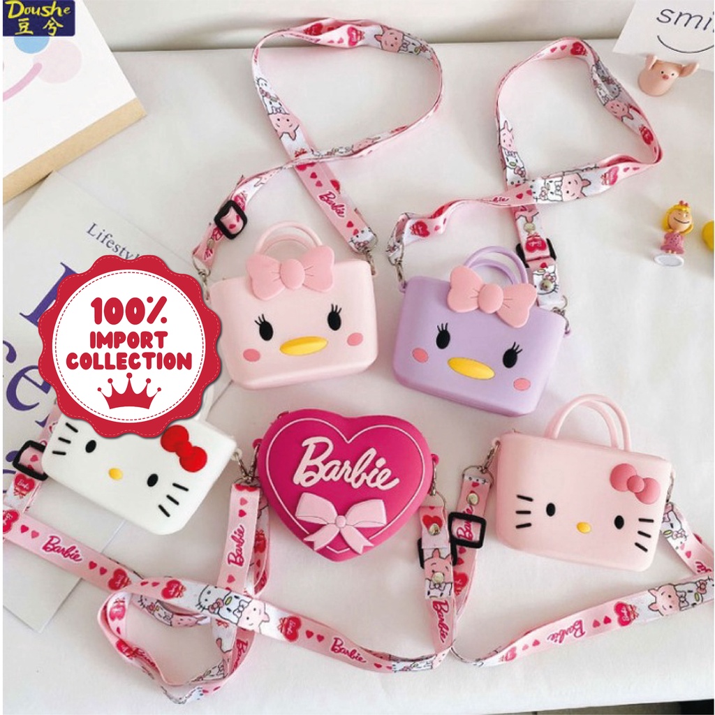 DOUSHEE Tas Selempang Bahu Mini Slingbag Wanita Remaja Cute Korean Style By Chikoisme NR