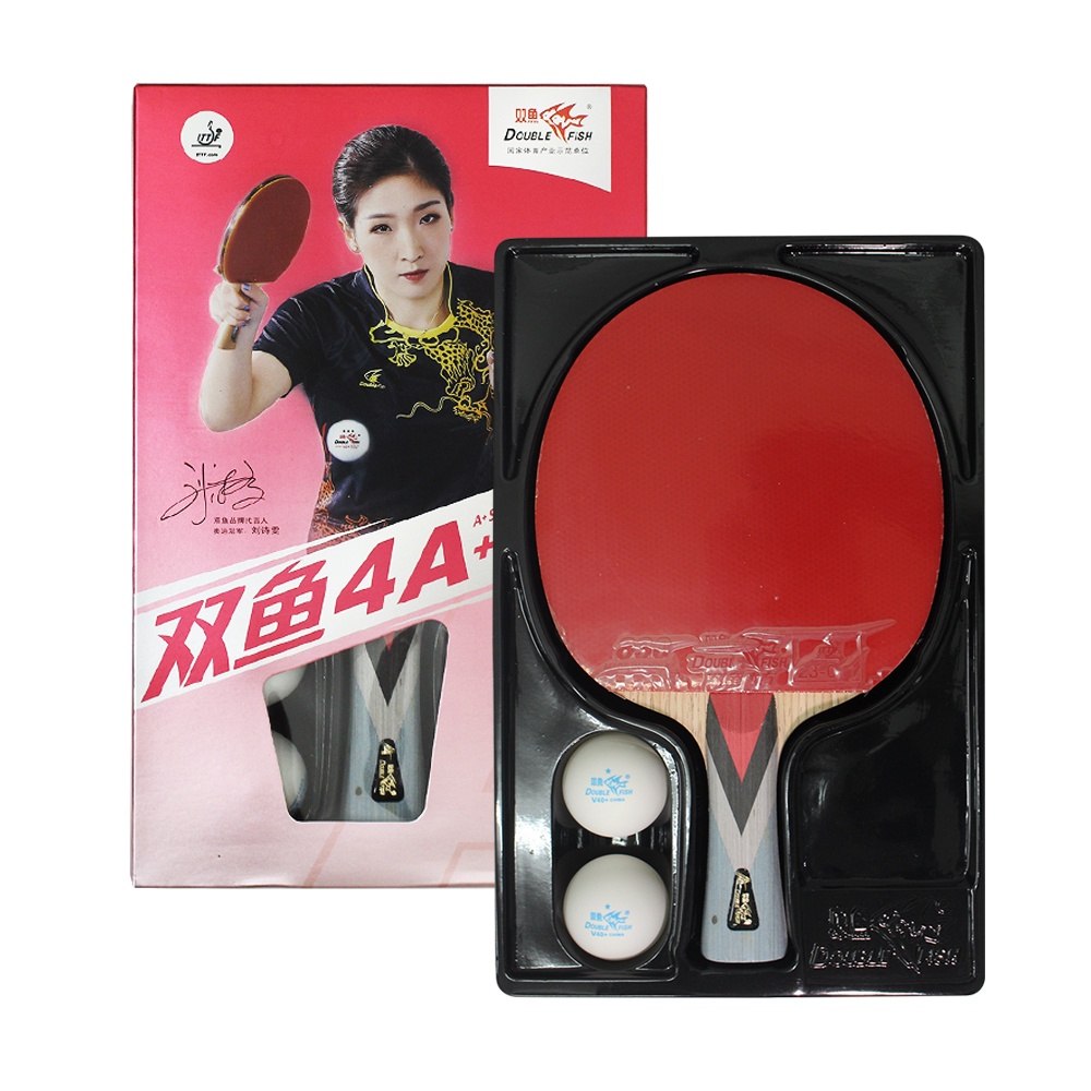 BAT TENIS MEJA DOUBLE FISH 4A+C