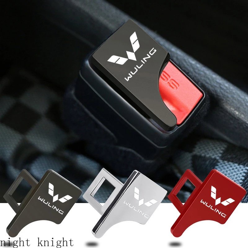 Concealed Car Safety Buckle Clip Seat Belt Plug Untuk Wuling Almaz Confero s Cortez Mini EV Formo Aksesoris