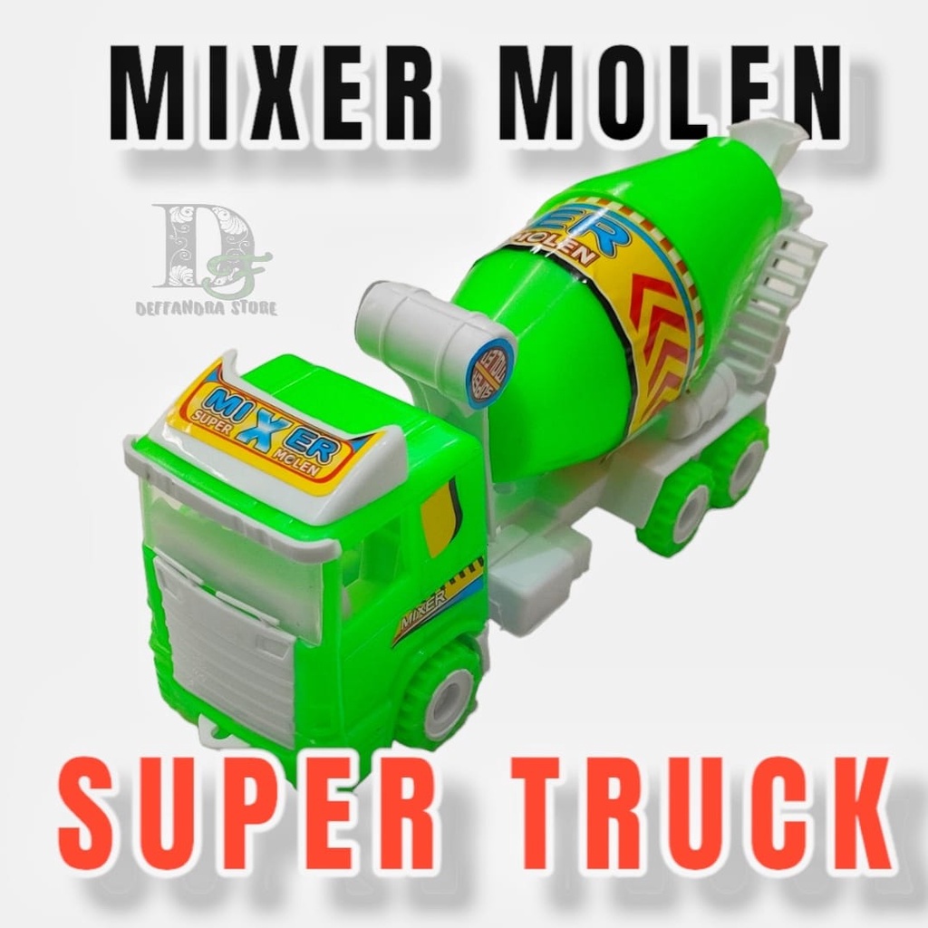 Mainan Anak Laki-laki Truck Molen Medium ST 2031