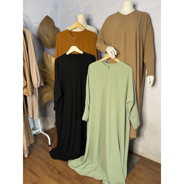 ABAYA BATWING / ABAYA TURKI / ABAYA HITAM / KAYLA BATWING ABAYA