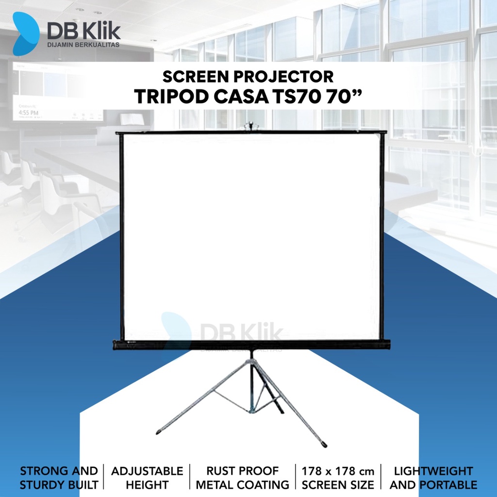 Screen Projector Tripod CASA TS70 70Inch - CASA Tripod TS70 MW 5.5