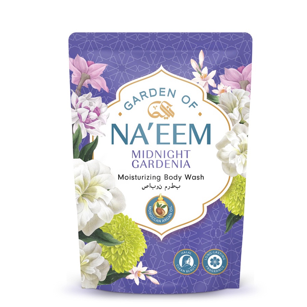 GARDEN OF NA'EEM MOISTURIZING BODY WASH 400ML