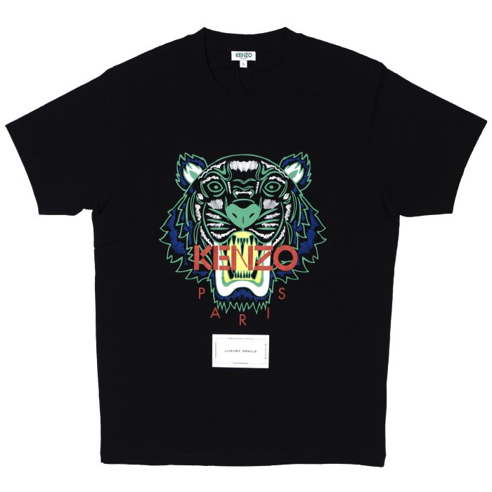 Kenzo Black Green Tiger T-shirt (100% Authentic)