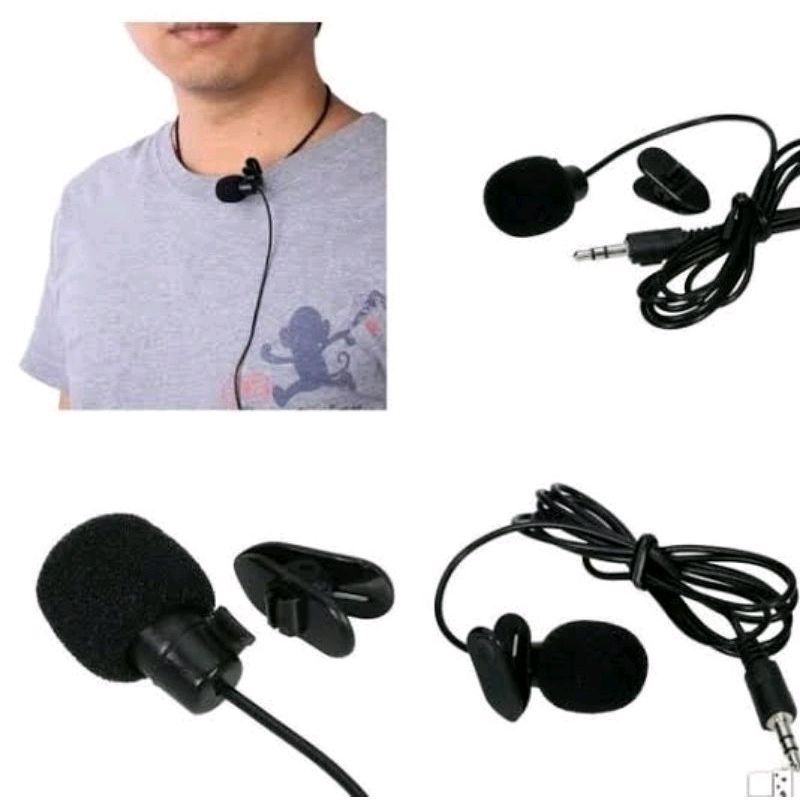 MIC KLIP ON KLIP JACK 3.5MM MICROPHONE JEPIT