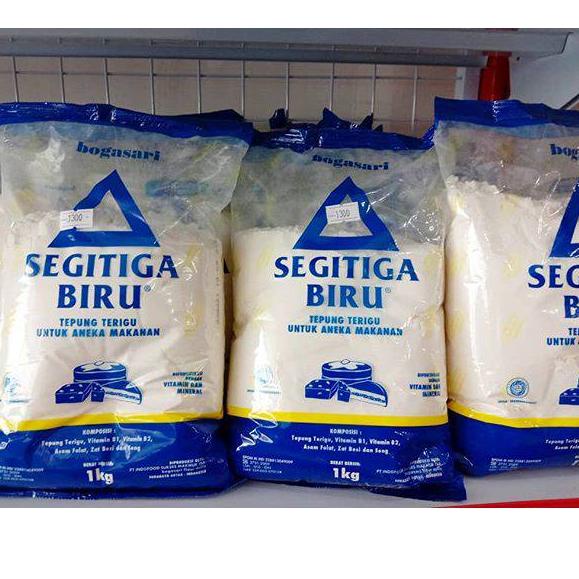 

♘ TEPUNG TERIGU SEGITIGA BIRU 1 KG ヘ