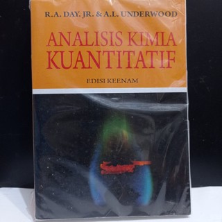 Jual Buku Buku Analisis Kimia Kuantitatif. Edisi 6 Underwood. | Shopee ...