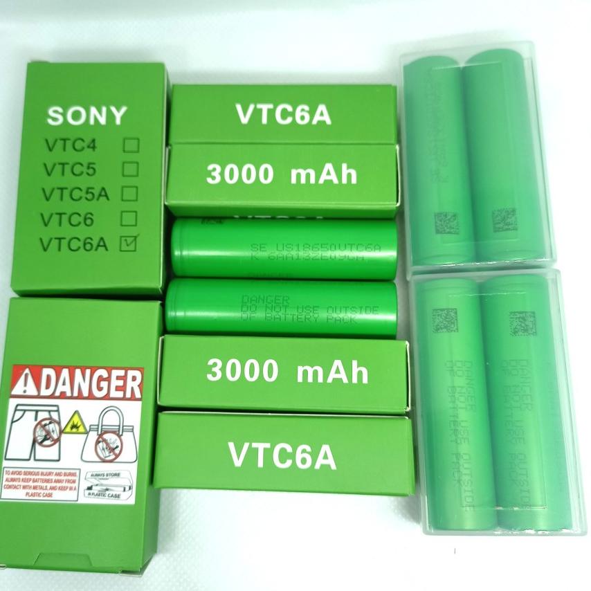 ✨Original✨ Baterai 18650 SONY VTC 6A AUTHENTIC 100% / VTC6A ??