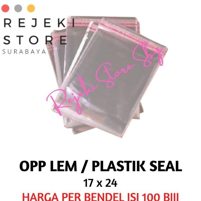 

OPP LEM / PLASTIK SEAL | 17 x 24 x 02 | PLASTIK UNDANGAN / MASKER t-rejekistoresurabaya Segera Dapatkan