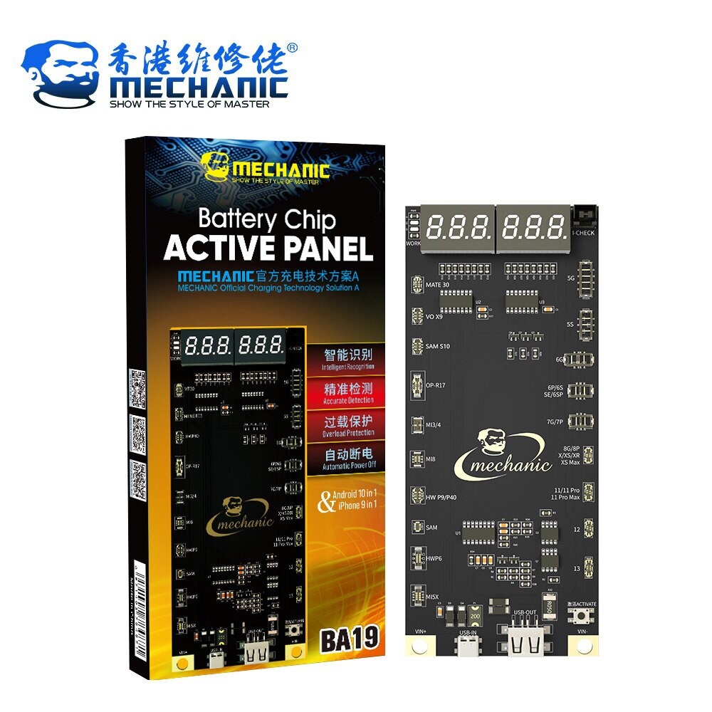 KABEL TEMBAK BATTERY MECHANIC BA32 MECHANIC BA19 FOR ANDROID DAN IPH 13 SERIES ORIGINAL