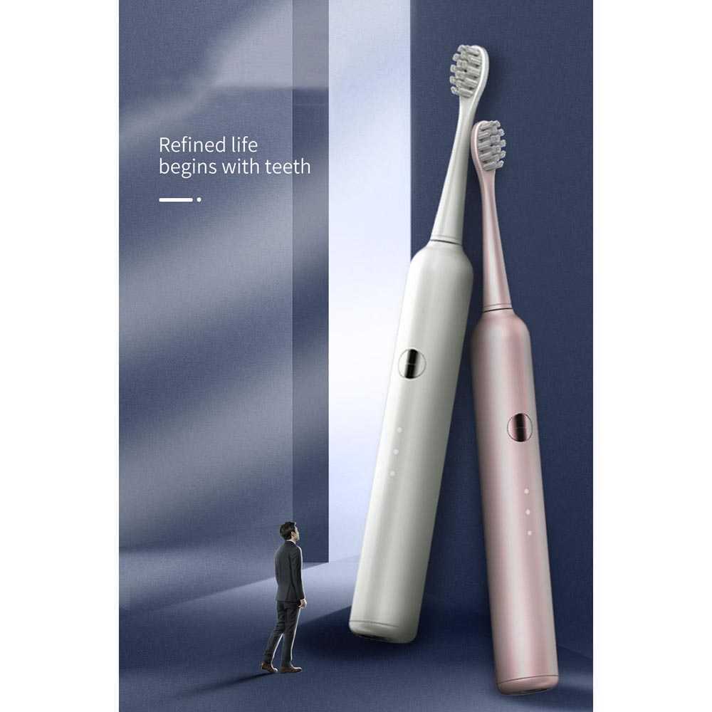SEAGO Sikat Gigi Elektrik Toothbrush Rechargeable - WS8002 ( Mughnii )
