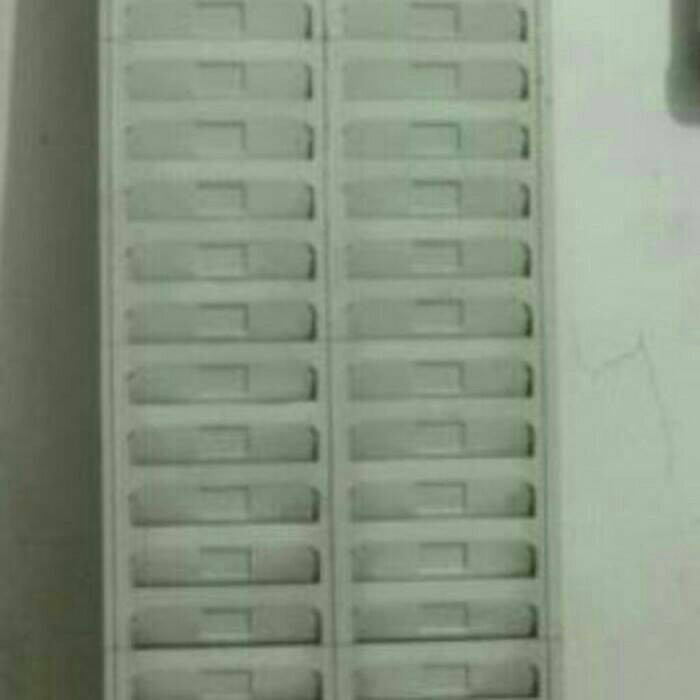 Ready Stok Rak Tempat Kartu Absen Absensi isi 50 sheet Plastik 3939