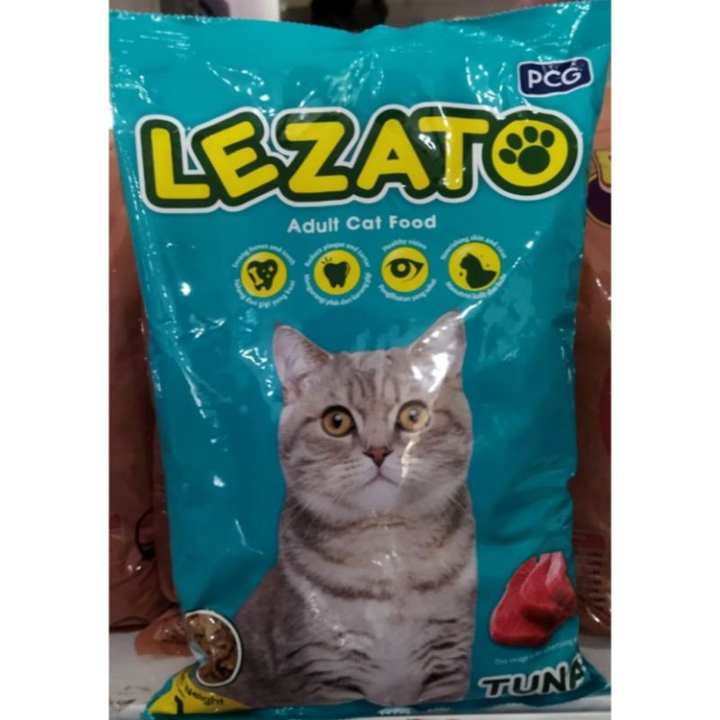 Makanan Kucing murah LEZATO TUNA 20kg Dry cat food kucing dewasa khusus (EKSPEDISI)