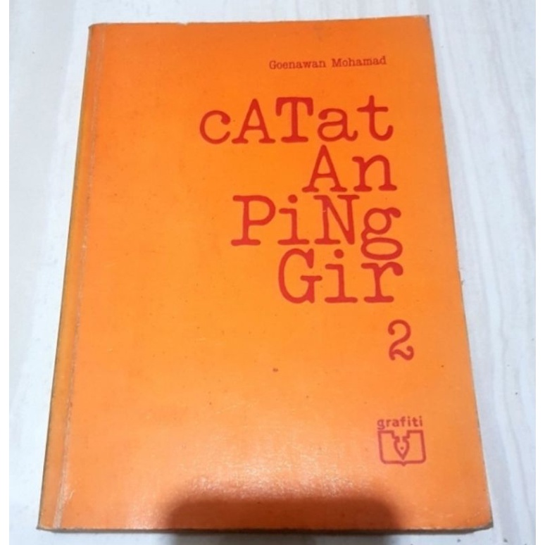 Catatan Pinggir 2, Goenawan Muhamad