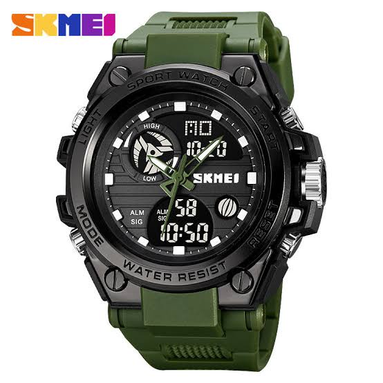 JAM TANGAN SKMEI DUAL TIME 2031 ORIGINAL WATERESISTAN/JAM TANGAN SKMEI DIGITAL SPORT /