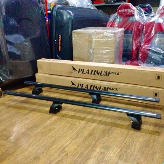 Cross bar jepit roof rail crossbar roof rail rack universal Pajero