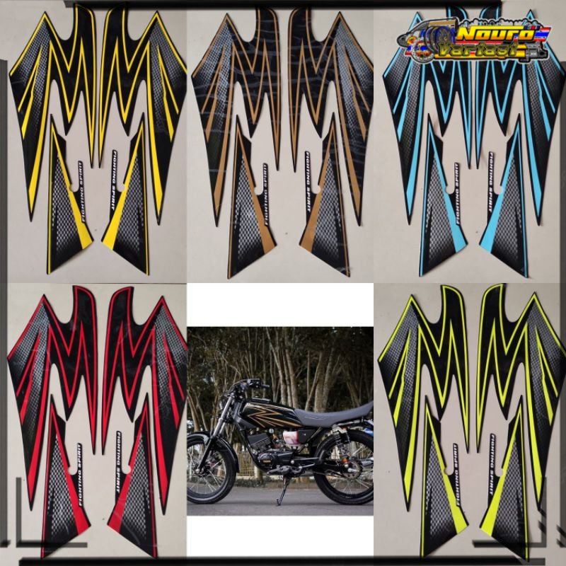 COD STRIPING RX KING 2003 CUSTOM PREMIUM STICKER RX KING berkualitas mantap