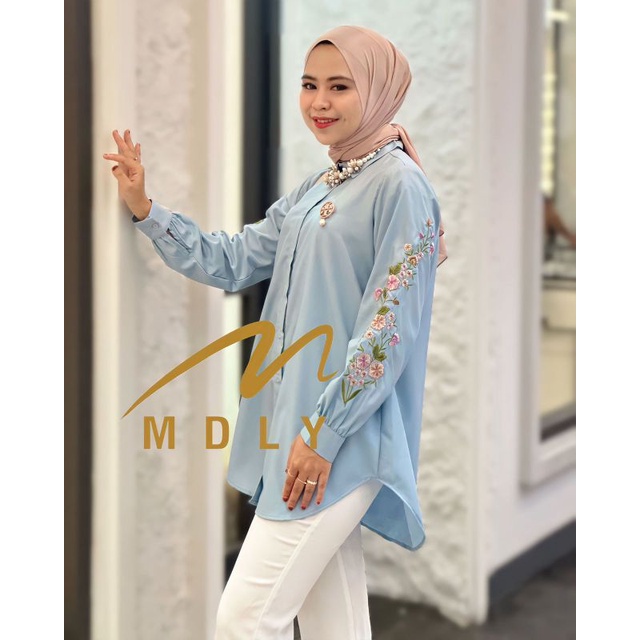 Atasan Kemeja Wanita Terbaru Amora dan Youjeen  Shirt by Mdly