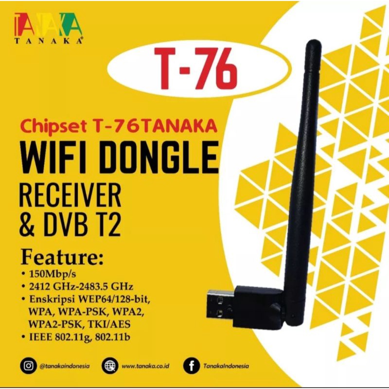 Dongle WiFi USB wireless Tanaka Noise evercoss