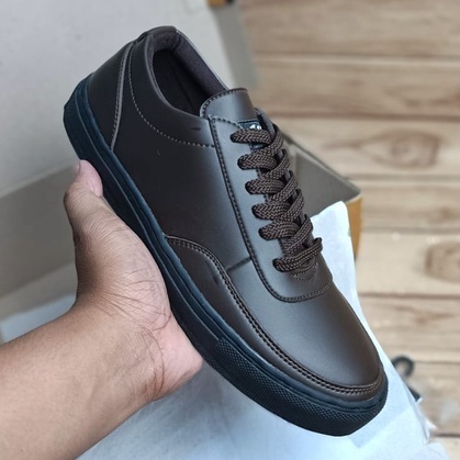 Sepatu Snekers Pria Original Handmade Kulit Sintetic Kasual Formal Kerja Skolah Kuliah Anak Remaja Dewasa OOTD