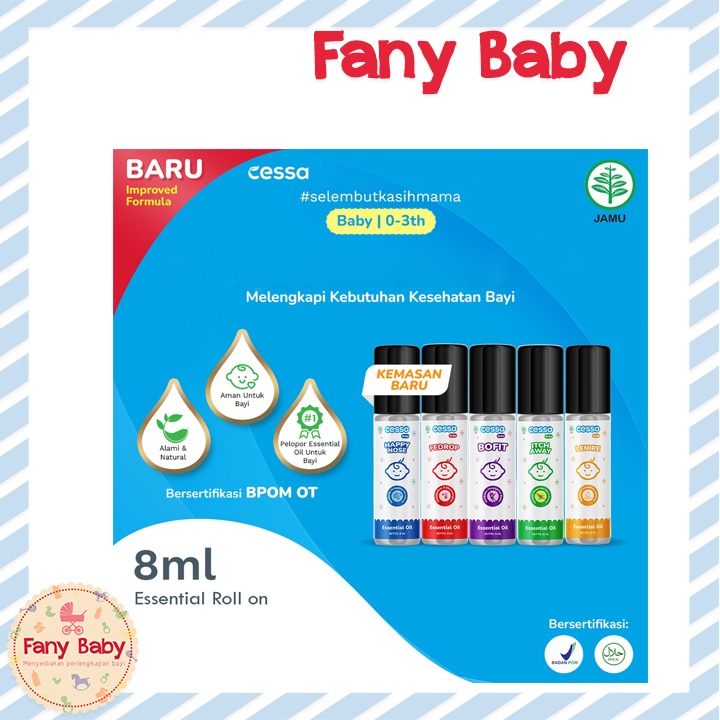 CESSA BABY 8ml - ESSENTIAL OIL ROLL ON