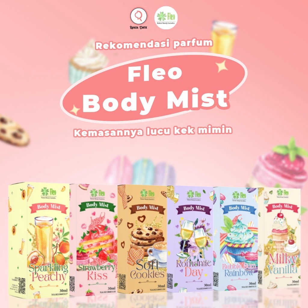 BODY MIST BY FLEO / PARFUM FLEO 30 ml